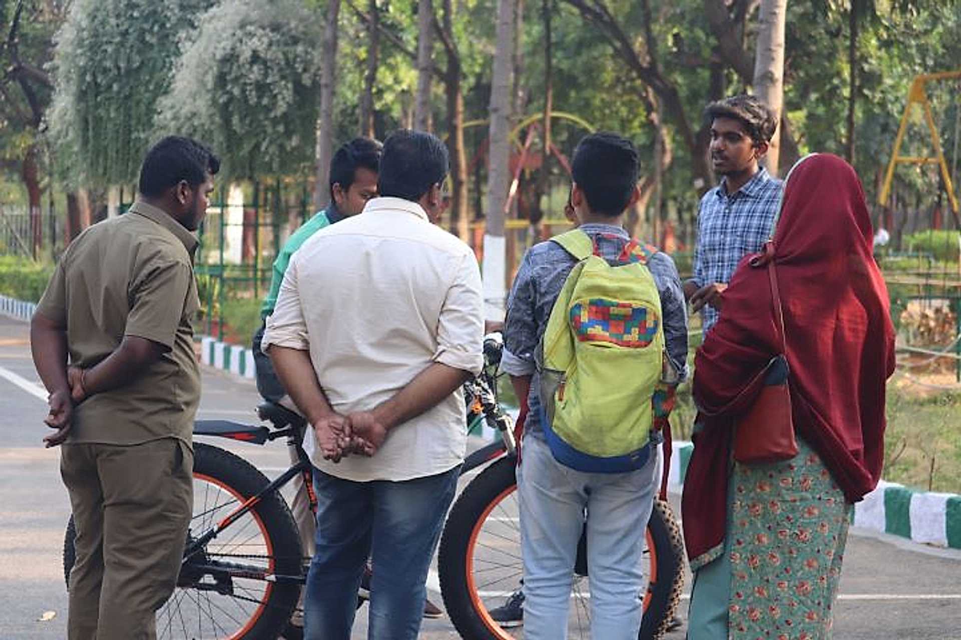 Voltebyk electric bicycle on scenic route