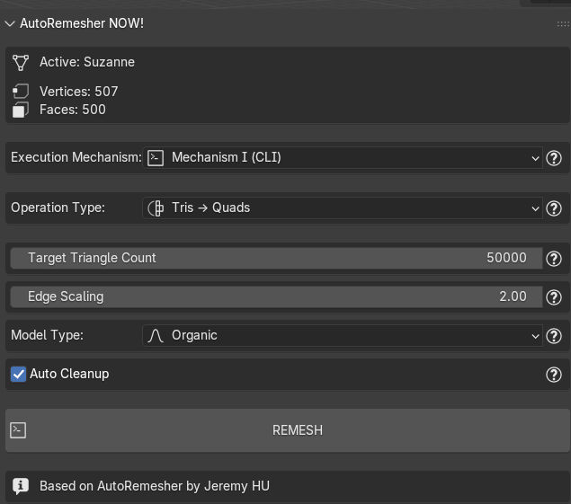 Addon UI