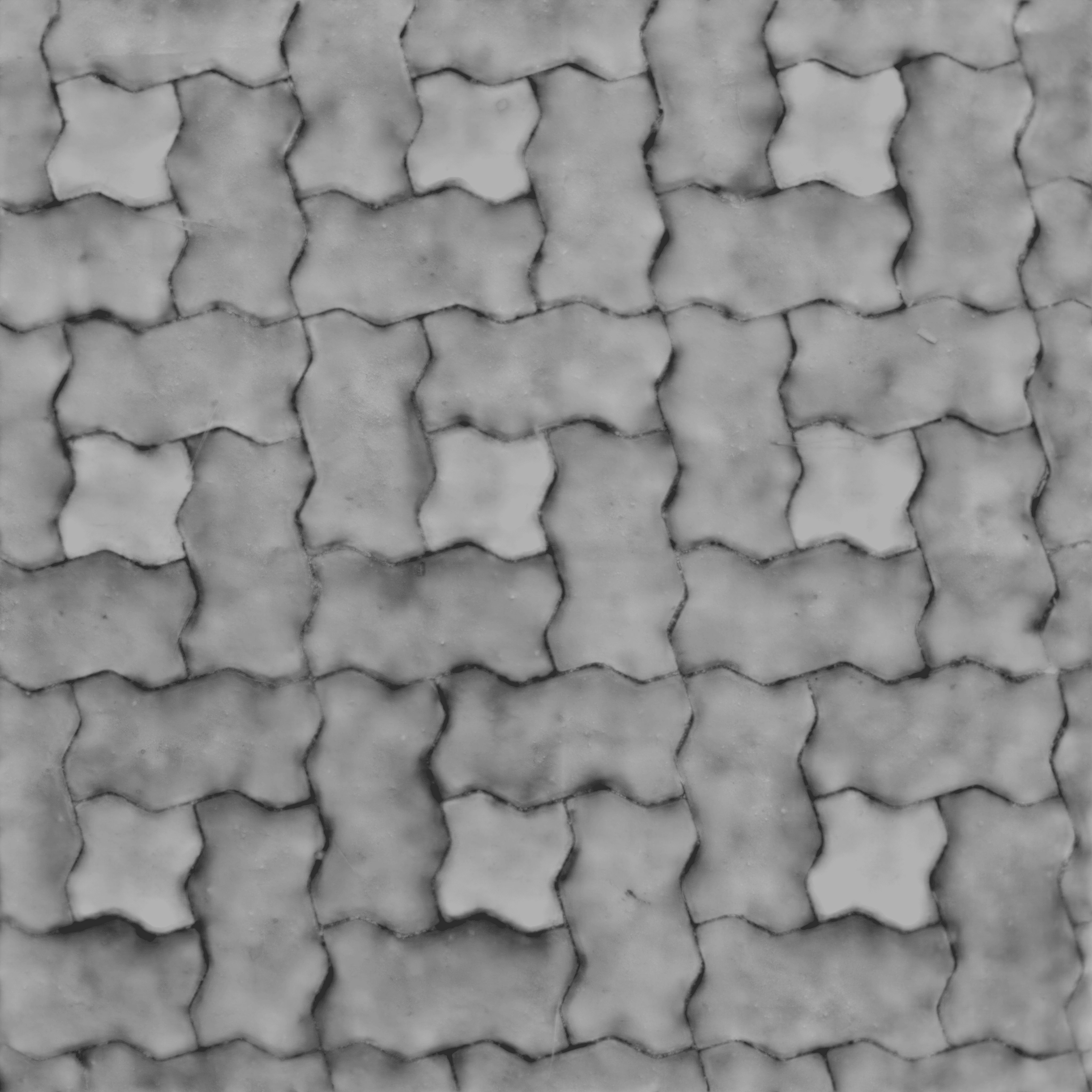 Height Map Example - Stone Floor Material