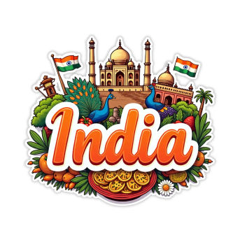 India-Country-Theme-Souvenir-Wooden-Refrigerator-Stylish-Fridge-Magnet