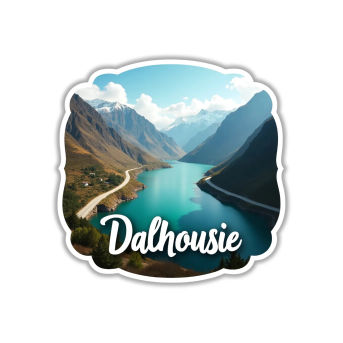 Dalhousie Theme Souvenir Wooden Refrigerator Stylish Fridge Magnet