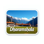 Dharamshala Theme Souvenir Wooden Refrigerator Stylish Fridge Magnet