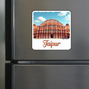 Jaipur Theme Souvenir Wooden Refrigerator Stylish Fridge Magnet Hover