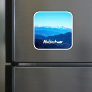 Mukteshwar Theme Souvenir Wooden Refrigerator Stylish Fridge Magnet Hover