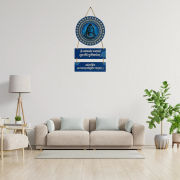 Mahadev Mantra Wooden Wall Hanging for Home & Kitchen Decor Hover