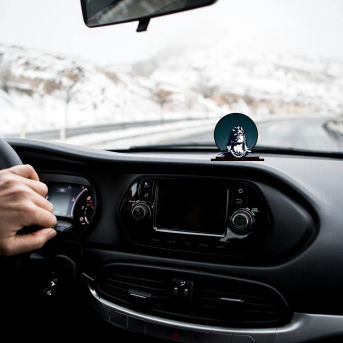 Adiyogi Statue for Car Dashbord Accessories Murti Statue for Home Decor Hover