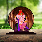 Ganesh Ji Idol for Car Dashbord Accessories Murti Statue for Home Decor Hover