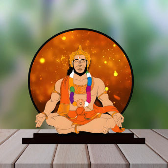 Lord Hanuman Ji Idol for Car Dashbord Accessories Murti Statue for Home Decor Hover