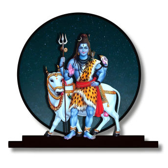Lord Shiv Ji Idol for Car Dashbord Accessories Murti Statue for Home Decor