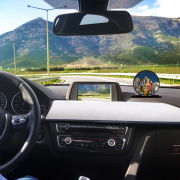 Shiv Parivar Idol for Car Dashbord Accessories Murti Statue for Home Decor Hover