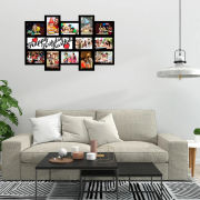 Happy Birthday Your Pictures And Names Customized Collage Photo Frame D2 Hover