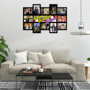 Happy Birthday Your Pictures And Names Customized Collage Photo Frame D7 Hover