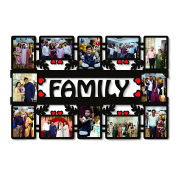 Happy Birthday Your Pictures And Names Customized Collage Photo Frame D4