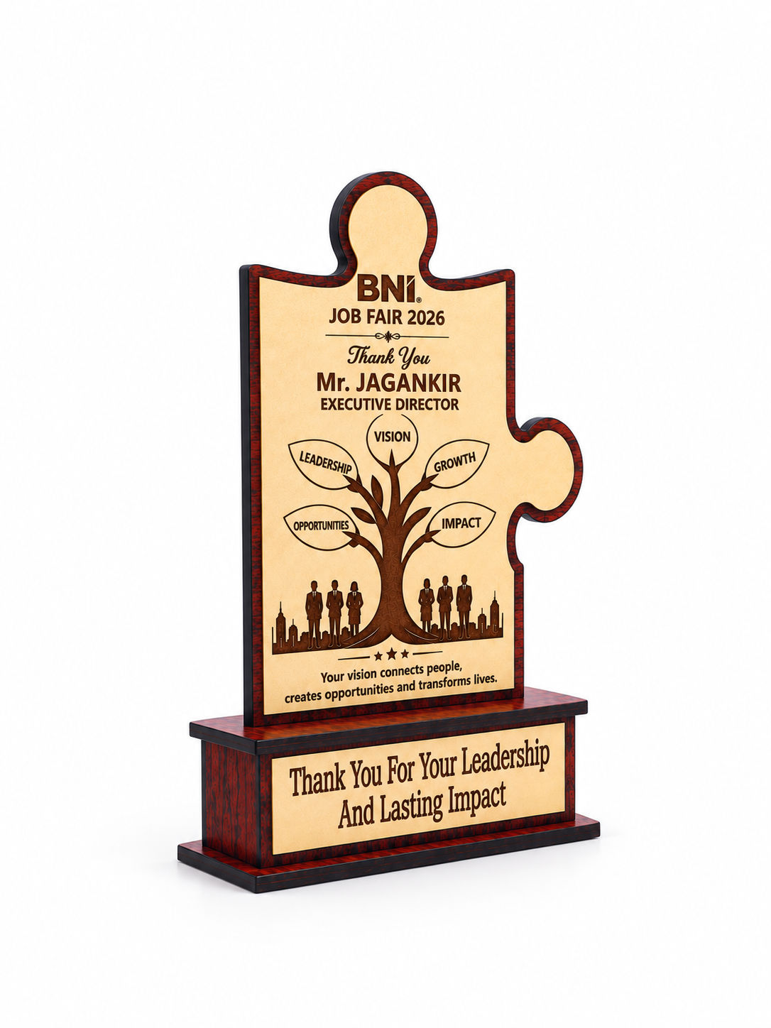 Leadership & Vision Appreciation Trophy - 2