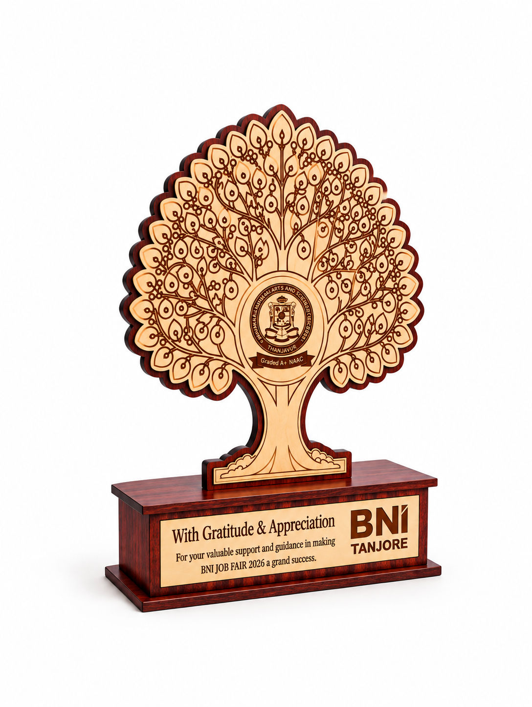 Premium Tree of Growth Appreciation Trophy - 2