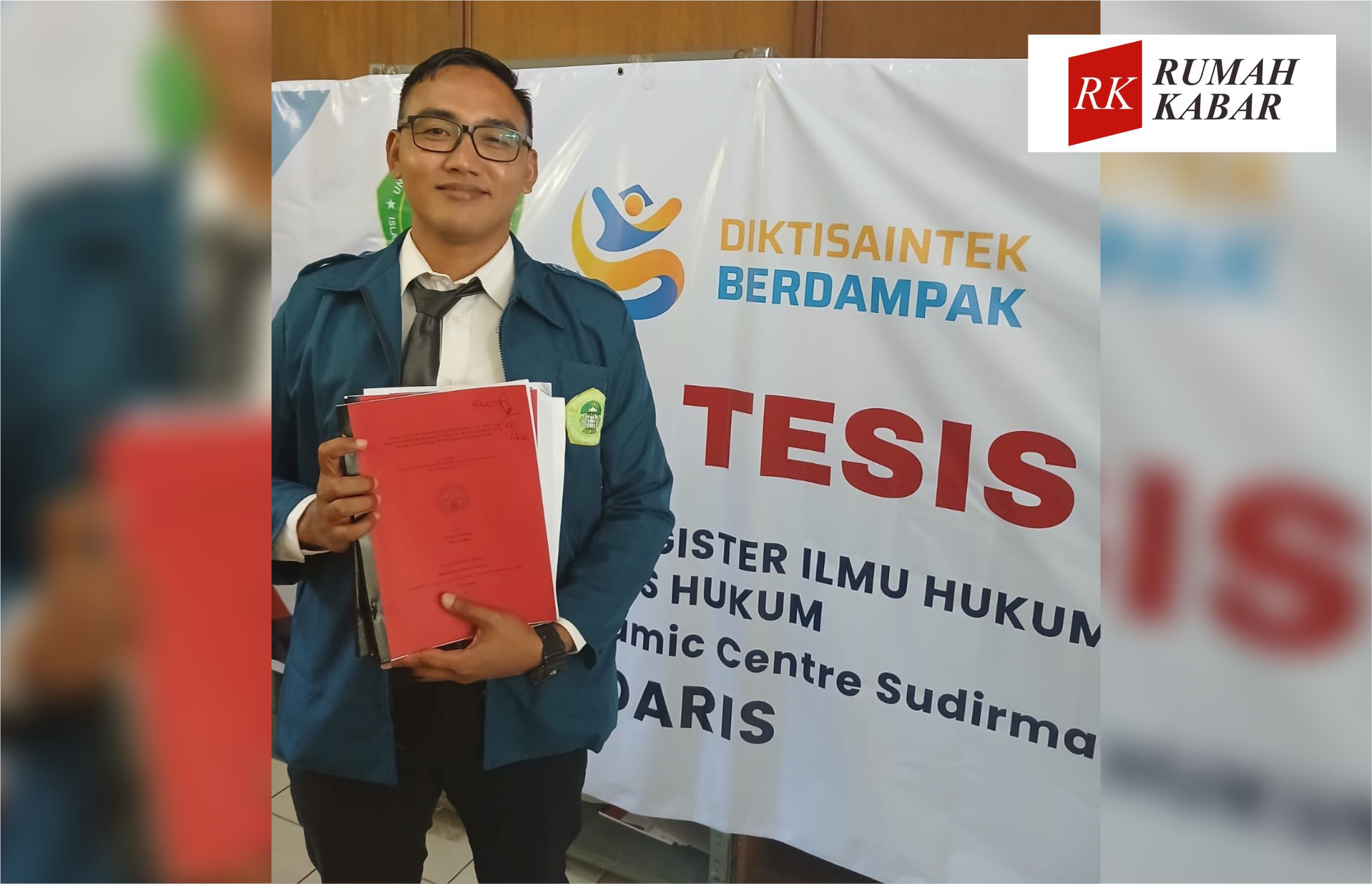 KBO Lantas Magelang Lulus Magister Hukum UNDARIS Lewat Analisis Tilang Manual dan ETLE