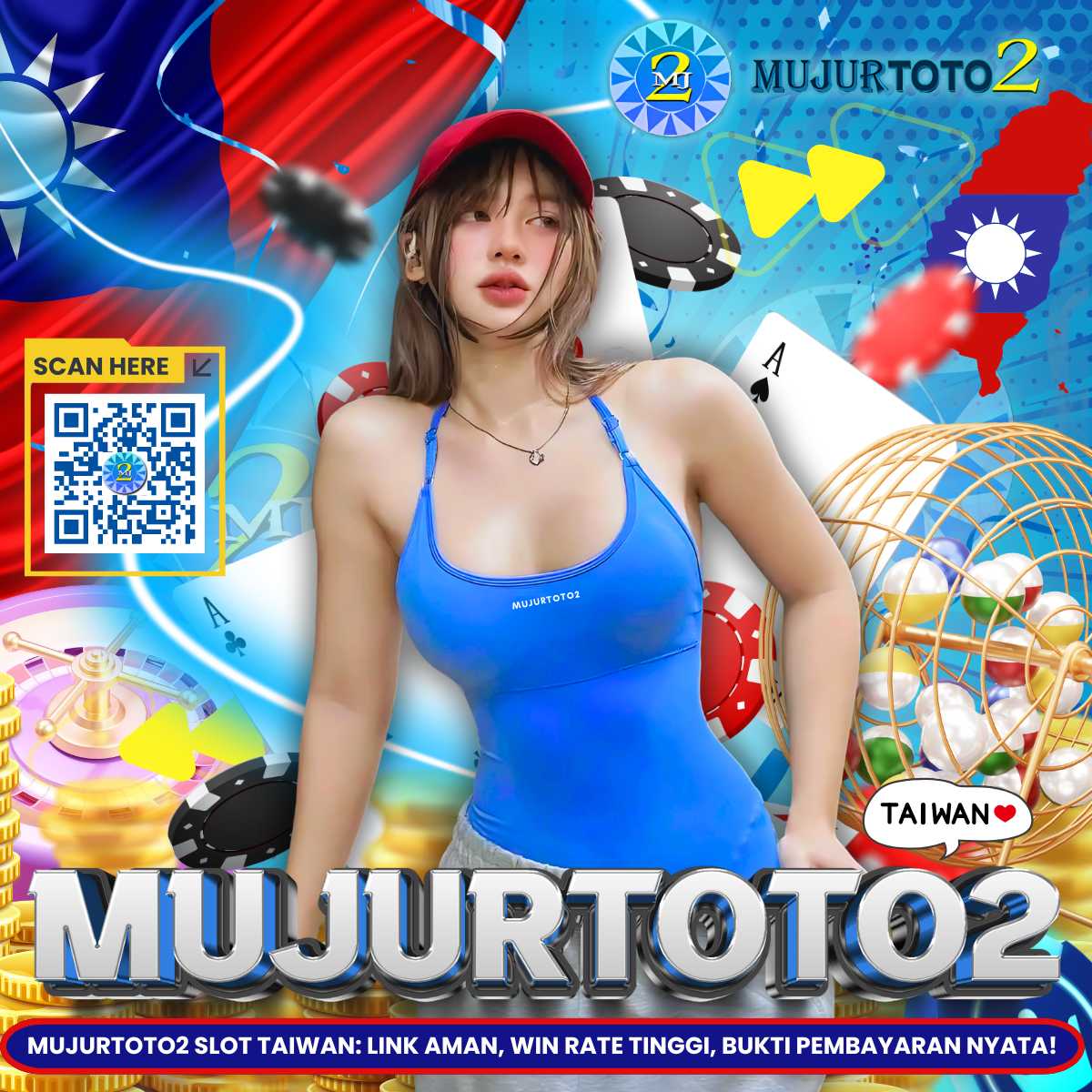 Resmi! MUJURTOTO2 Slot Taiwan: Link Aman, Win Rate Tinggi, Bukti Pembayaran Nyata!