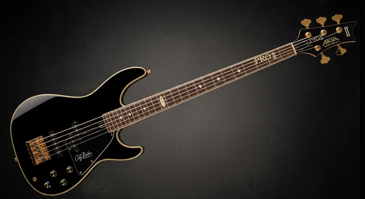 Aria Cliff Burton signature bass