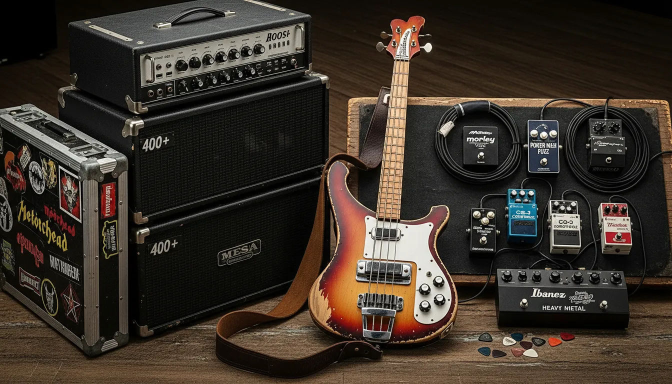 Cliff Burton Equipboard