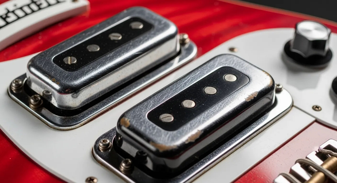 Cliff Burton bass pickups
