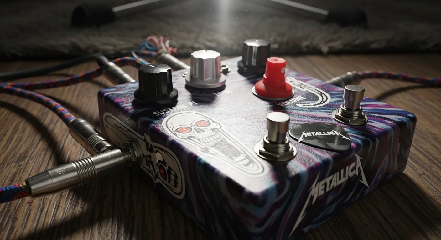 Cliff Burton distortion pedal