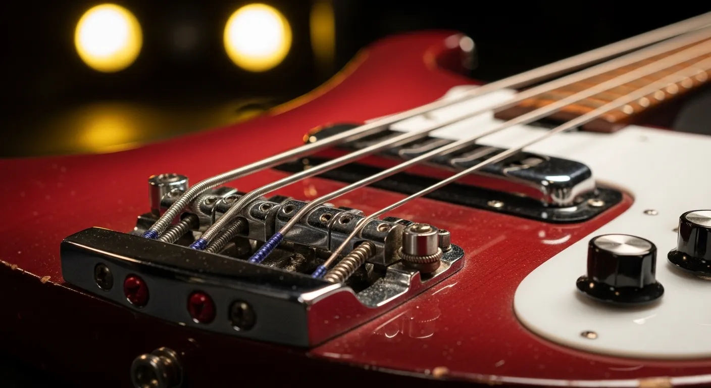 What strings did Cliff Burton use