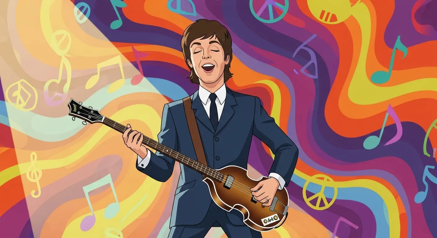 beatles bass guitar player