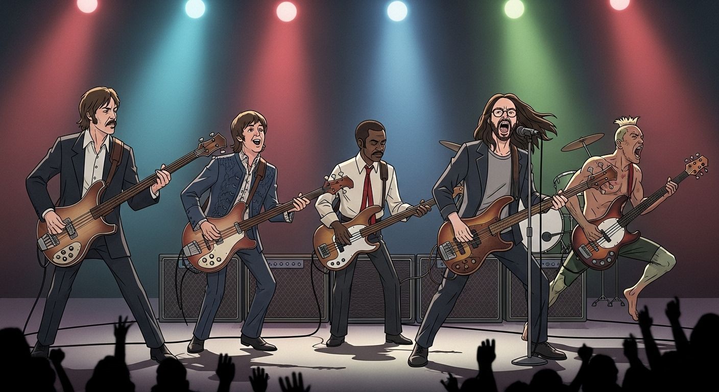 Best Rock Bass Players Legendary Icons List