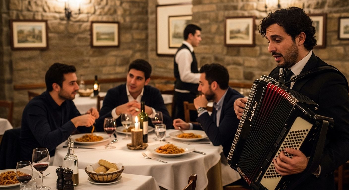 dinner italian music