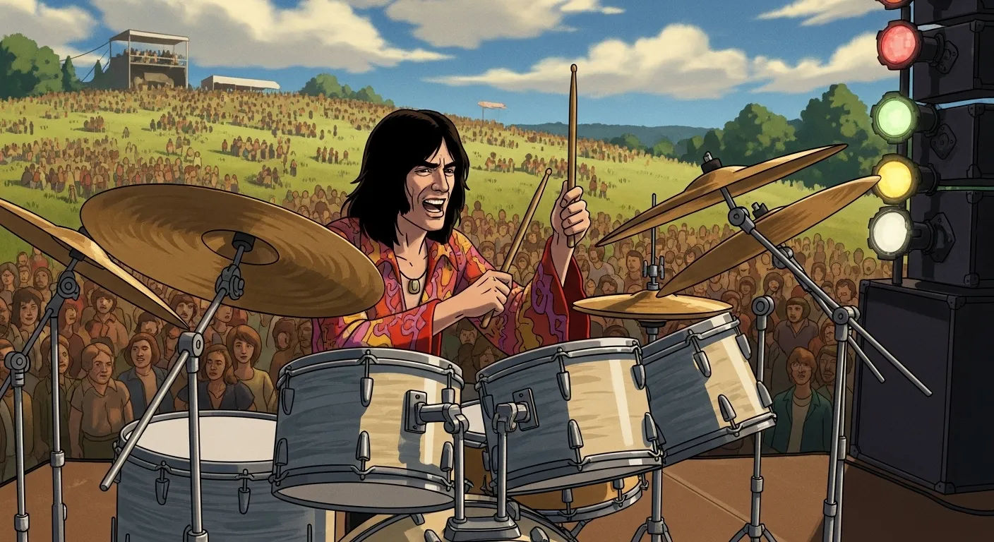 Drummer for Santana at Woodstock Facts Revealed