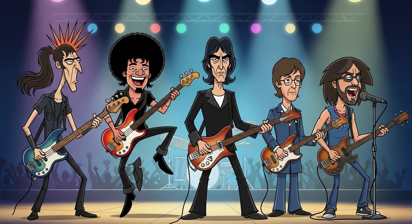 famous bass guitar players