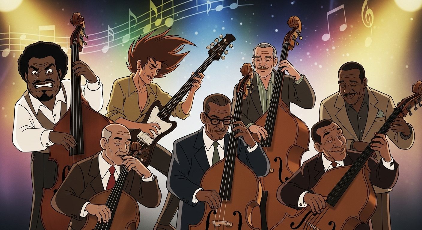 famous jazz bass players