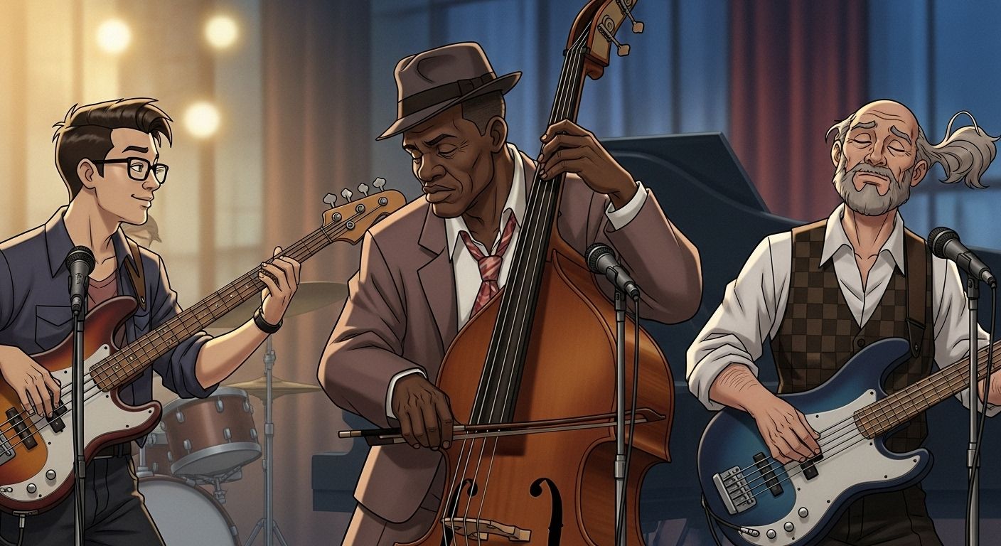 jazz bass guitar players