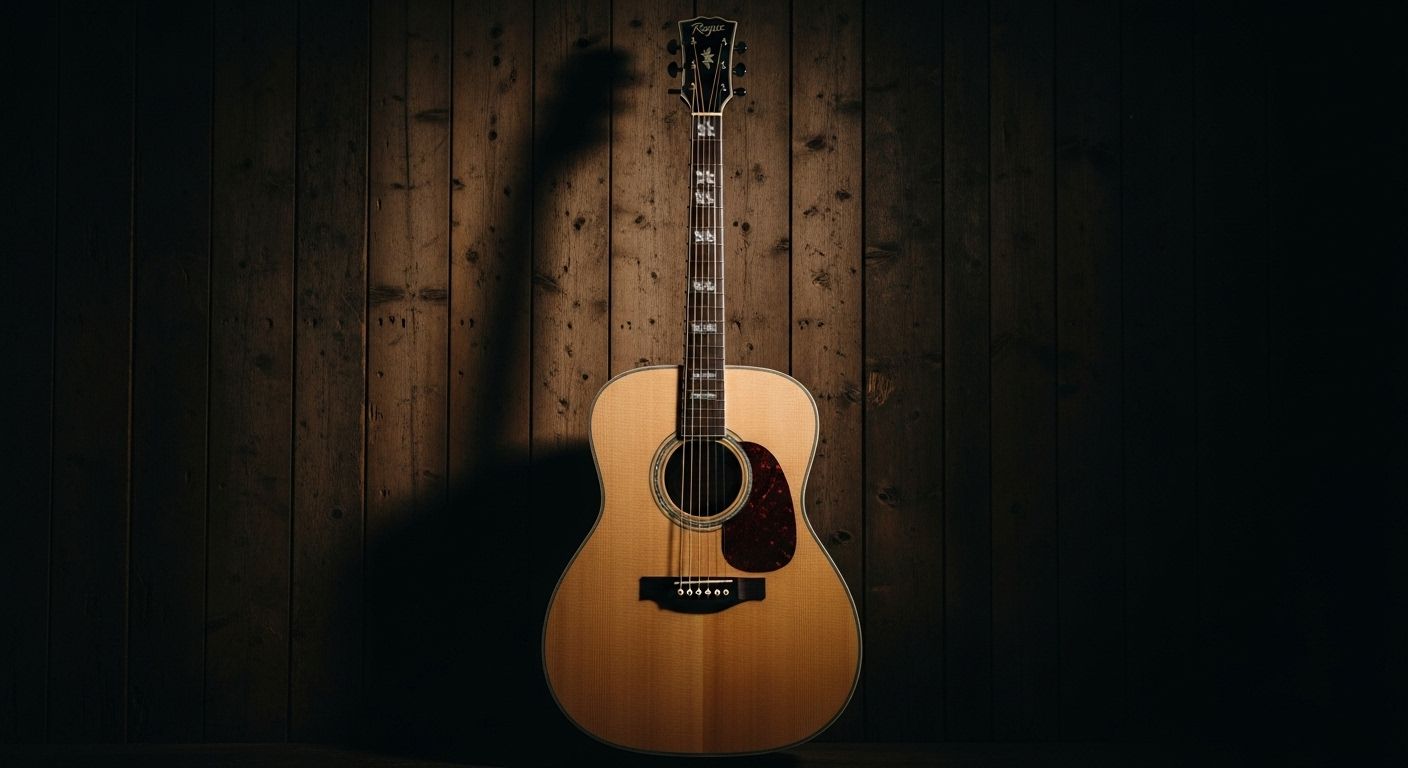 rogue fine instruments acoustic guitar