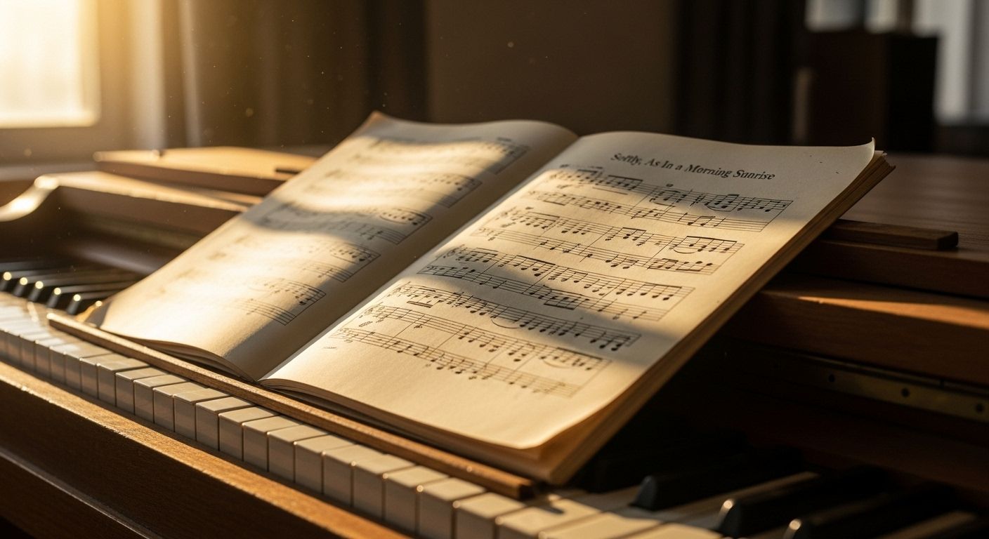 Softly as in a Morning Sunrise lead sheet