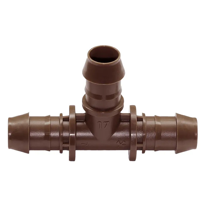 Barb Tee Adapter - 17mm x 17mm x 17mm