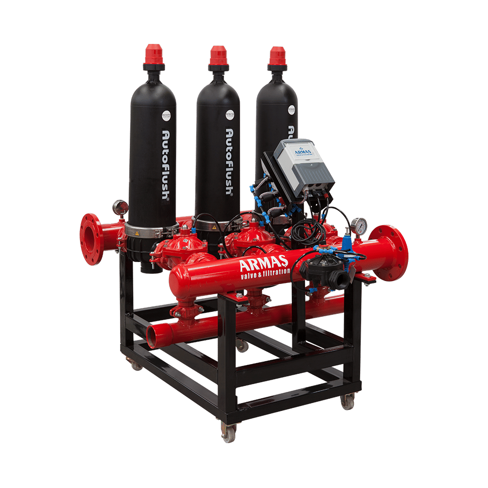 AUTOFLUSH AUTOMATIC DISC FILTER SYSTEM - 50 m³/h