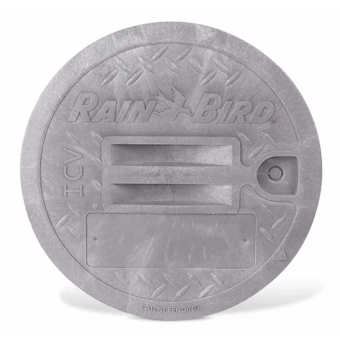 Gray Lid for 10-inch Round Valve Box Body