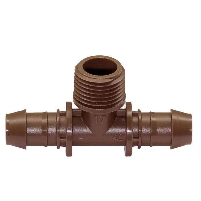 XF Tee Male Adapter - 17mm x 17 mm x 1/2 in.MPT