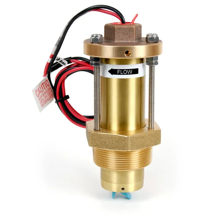 3 1/2 in Brass Insert Type Flow Sensor