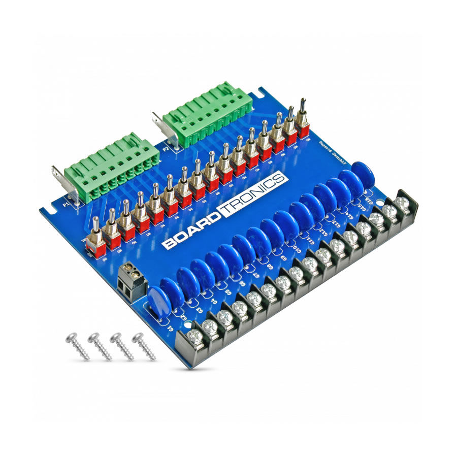 16-Station Switch & Surge Board for Network LTC® Plus