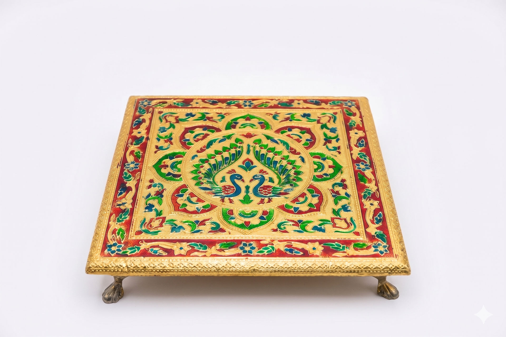 Meenakari Pooja Chowki
