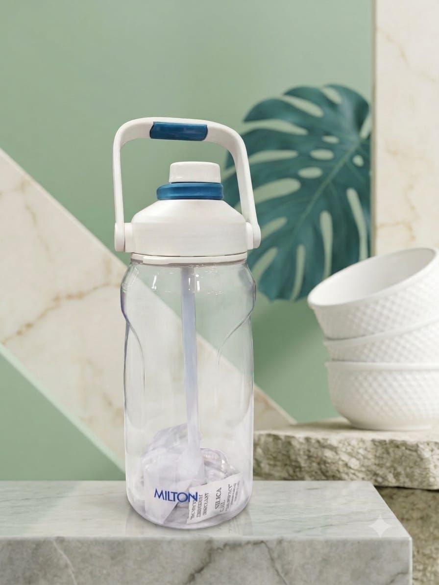 Milton 1.5 CBE Pro-Series Transparent Gym Sipper with Overhead Carry Loop