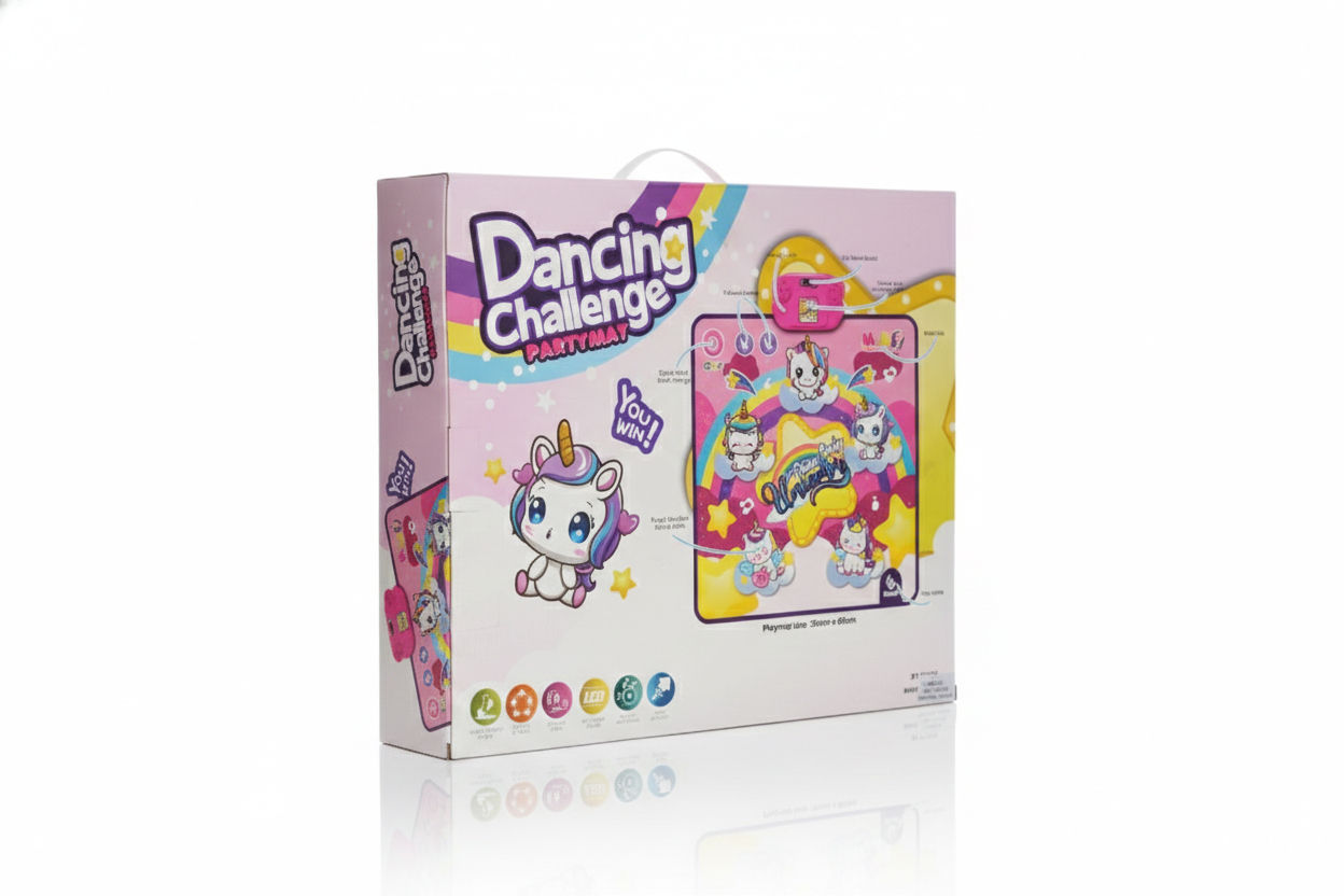 DANCING CHALLENGE PARTYMAT Party Unicorn