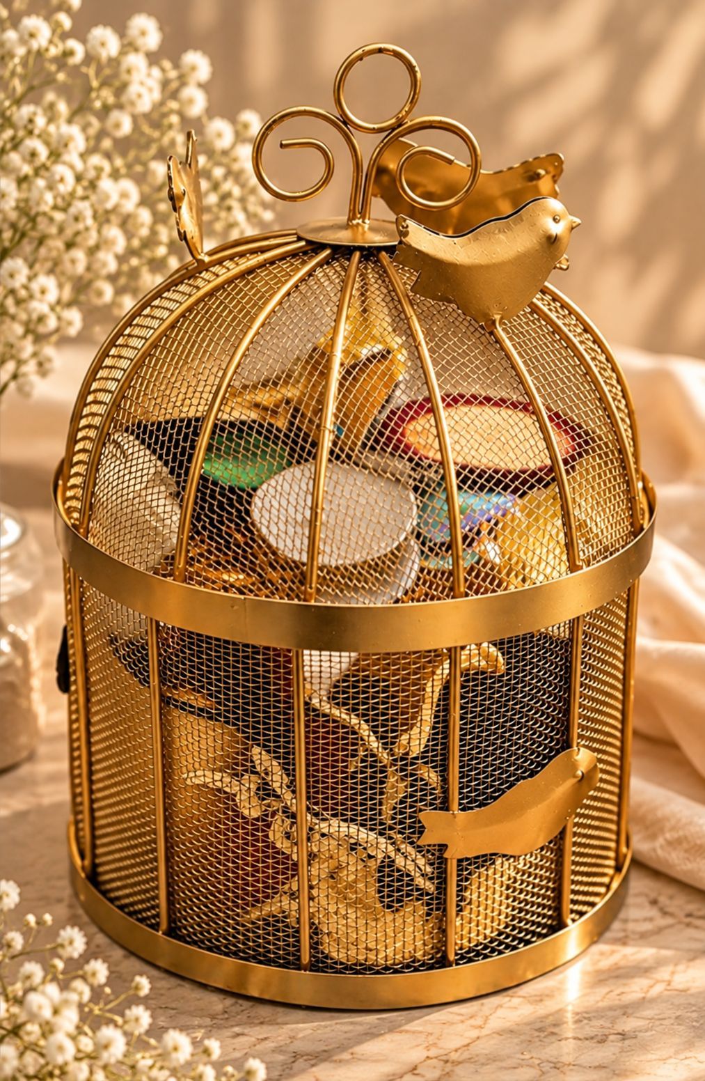 The Golden Birdcage Hamper