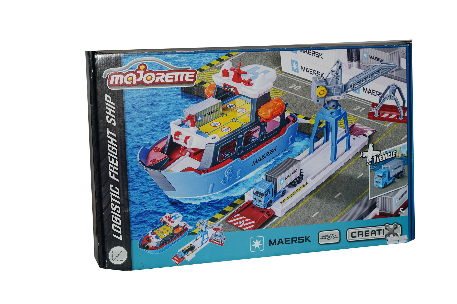 MAJORETTE Logistic Freight Ship