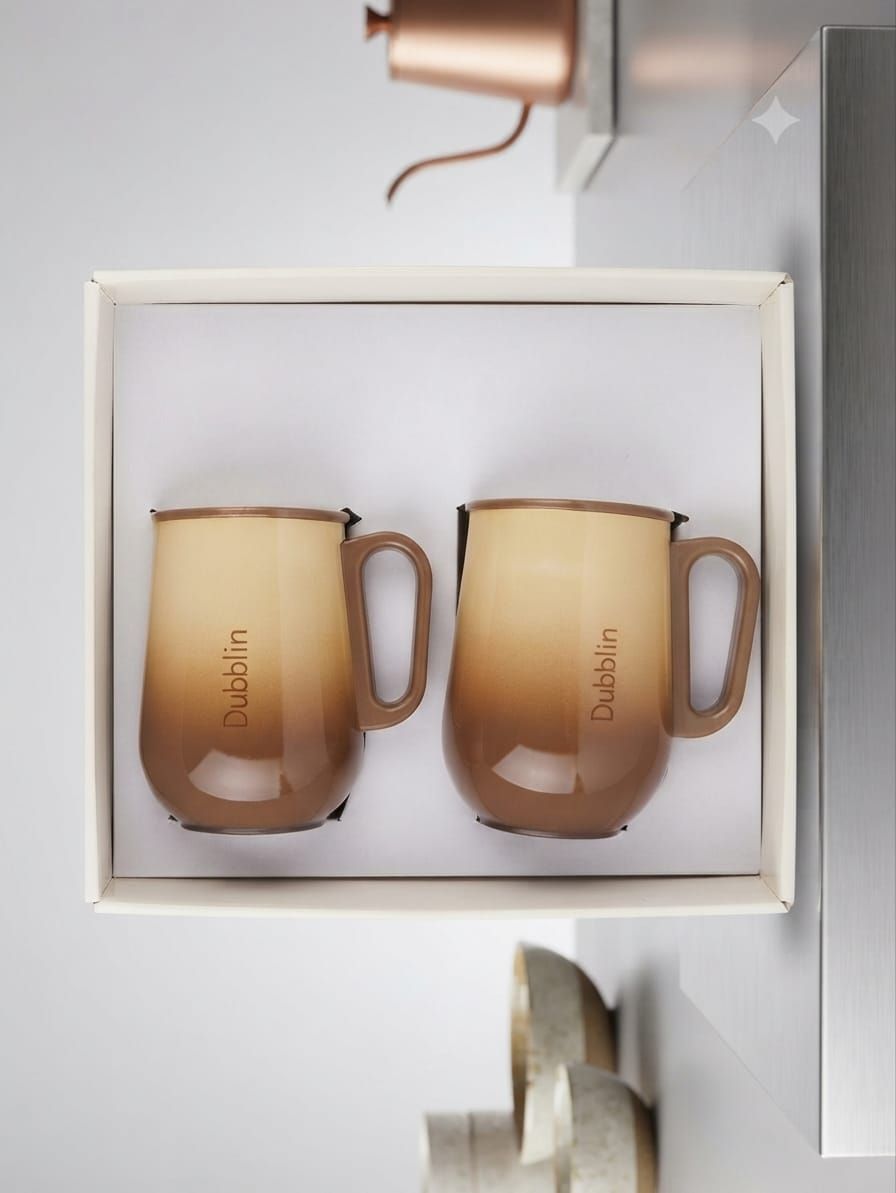 Dubblin Luxury Ombre Rugby Mug Gift Set (Set of 2 Matching Tumblers) — photo 3 of 3