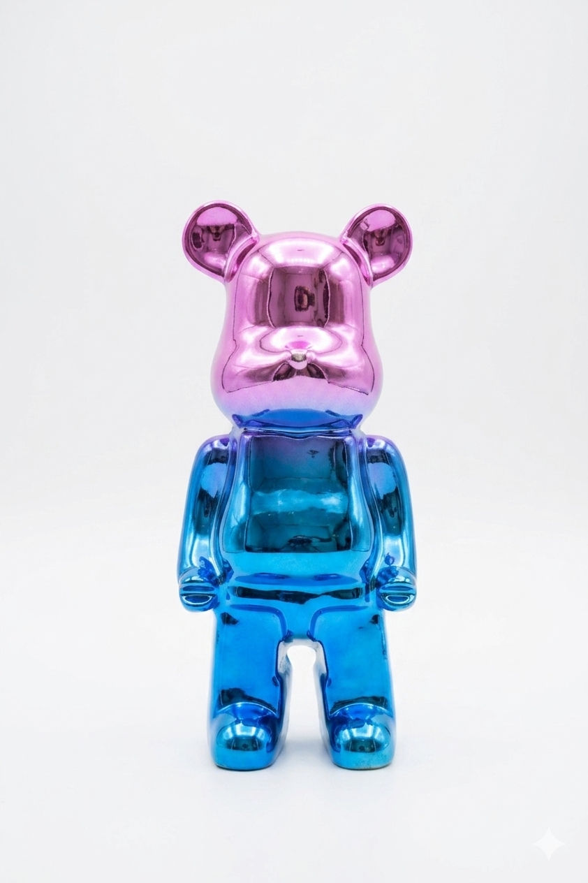 Violent Bear Figurine