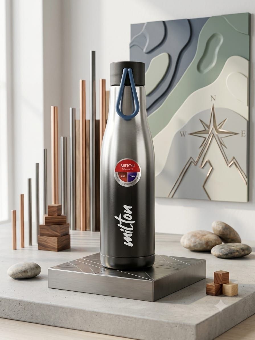 Milton Fame 800 Thermosteel Vacuum Insulated Water Bottle (800 ml)