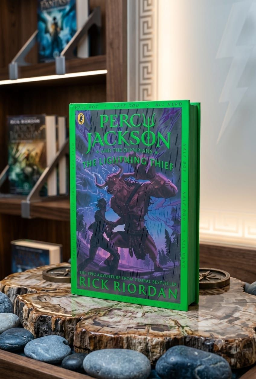 Percy Jackson & The Olympians: The Lightning Thief – Illustrated Hardback Collector’s Edition